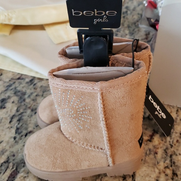 Bebe girls boots (rhinestone bebe) - Picture 3 of 4